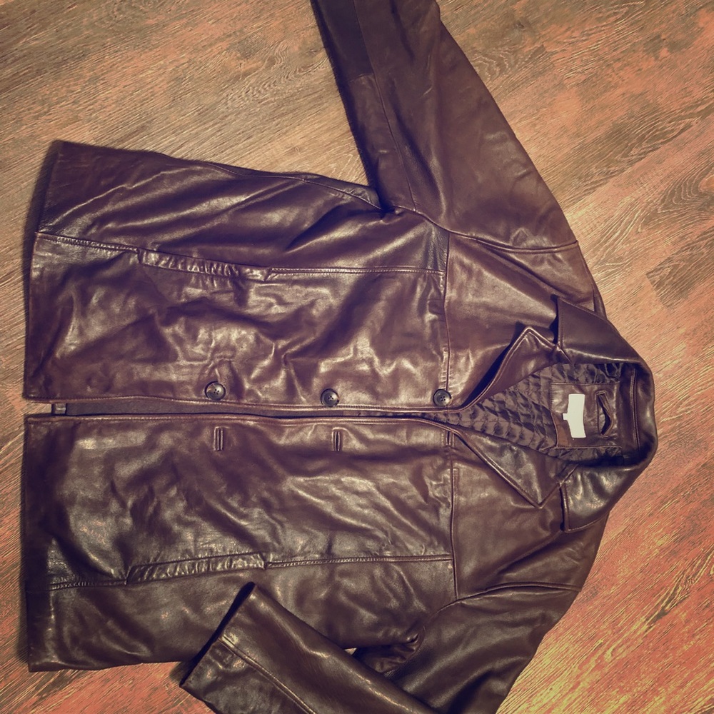 Men’s leather jacket